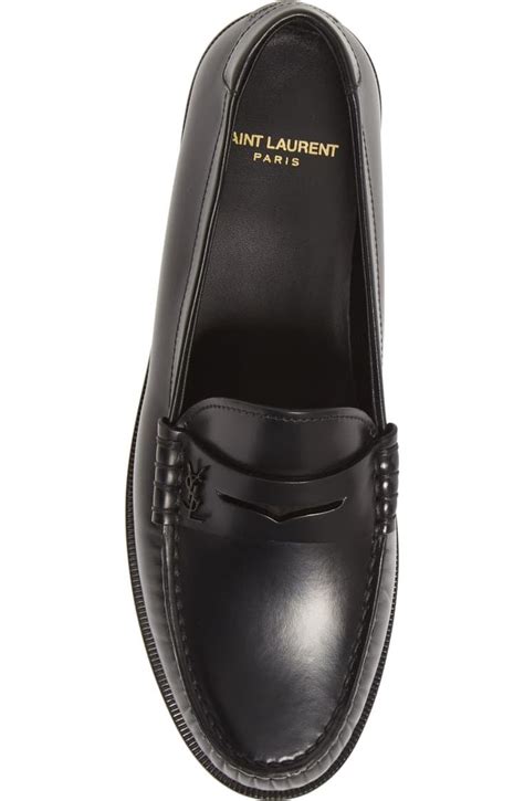 ysl loafers women's|saint laurent loafer.